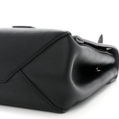 Louis Vuitton LOUIS VUITTON Soft Calfskin Eyelet Lockme II Top Handle Gris Silver 11 of 12