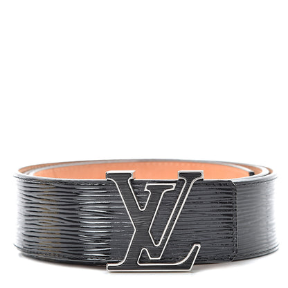 Louis Vuitton Epi Electric 40mm LV Initiales Belt 100 40 Black 1 of 10