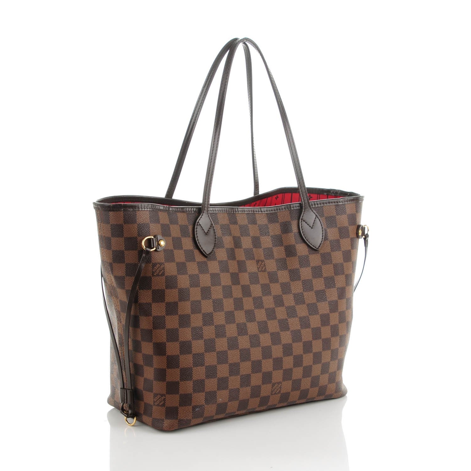 Louis Vuitton Damier Ebene Neverfull MM 3 of 8