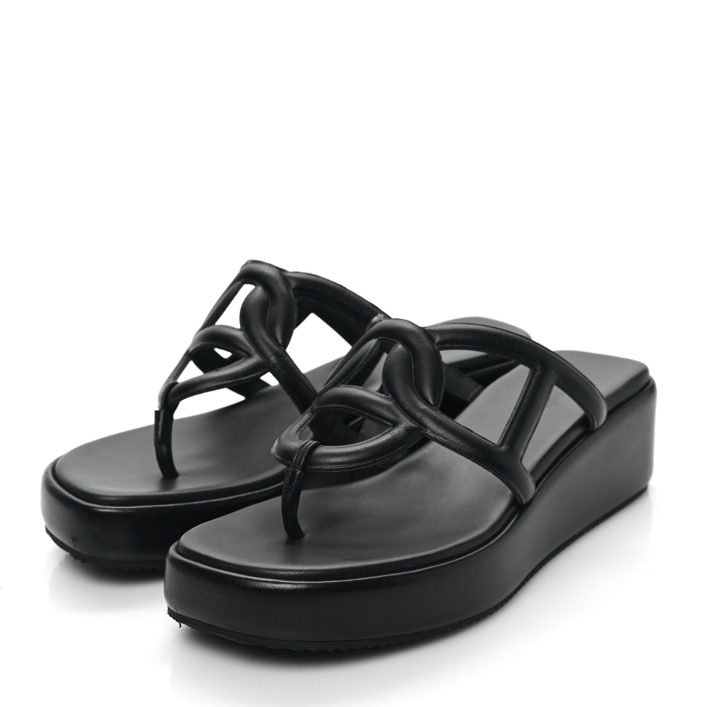 Nappa Gipsy Sandals 39 Black