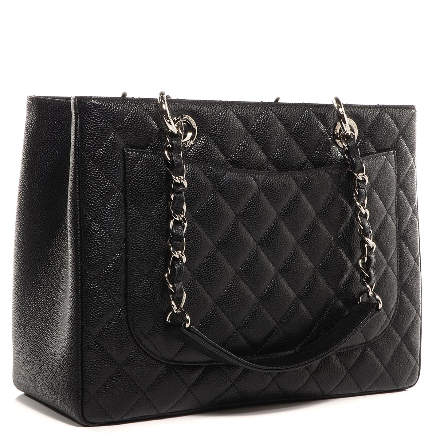 Caviar Grand Shopping Tote GST Black