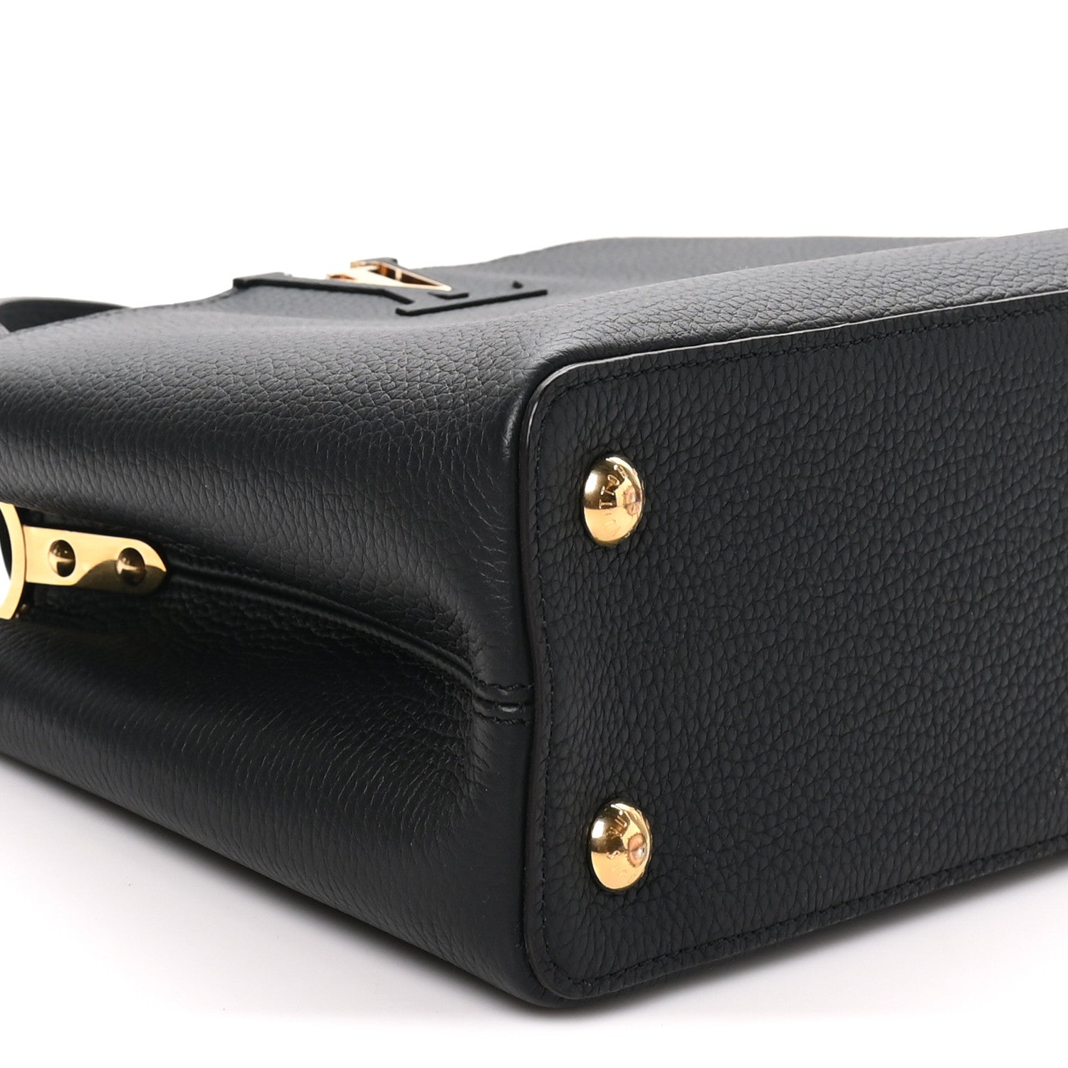 Louis Vuitton Taurillon Capucines BB Black 7 of 9