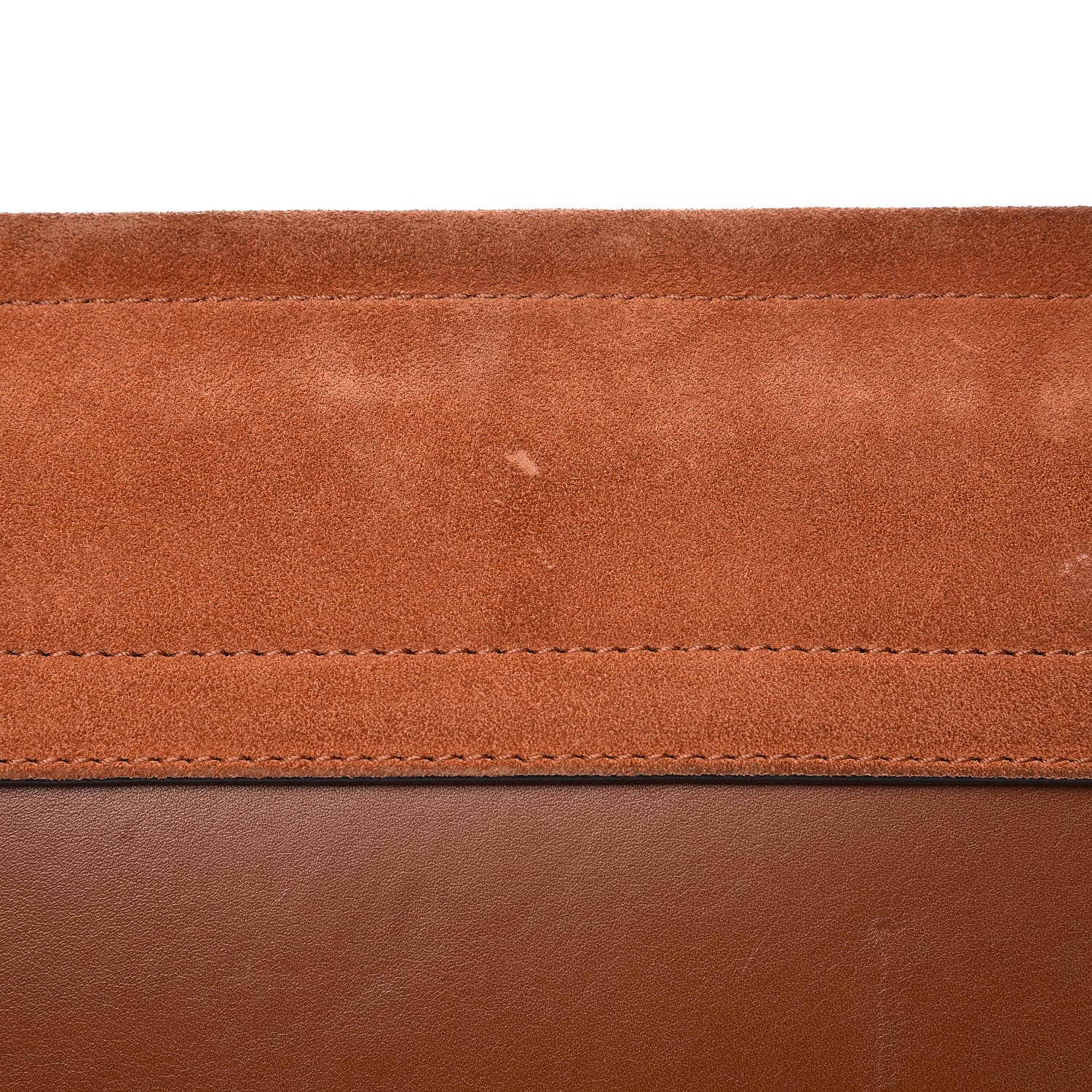 Chloe Suede Calfskin Medium Faye Shoulder Bag Tobacco 8 of 11