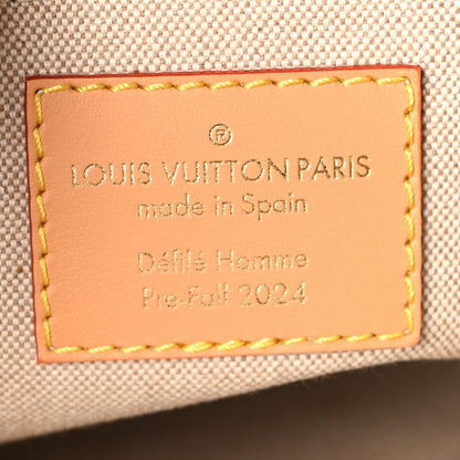 Louis Vuitton Damier Denim 3D Speedy Bandouliere 25 Bleu 6 of 10
