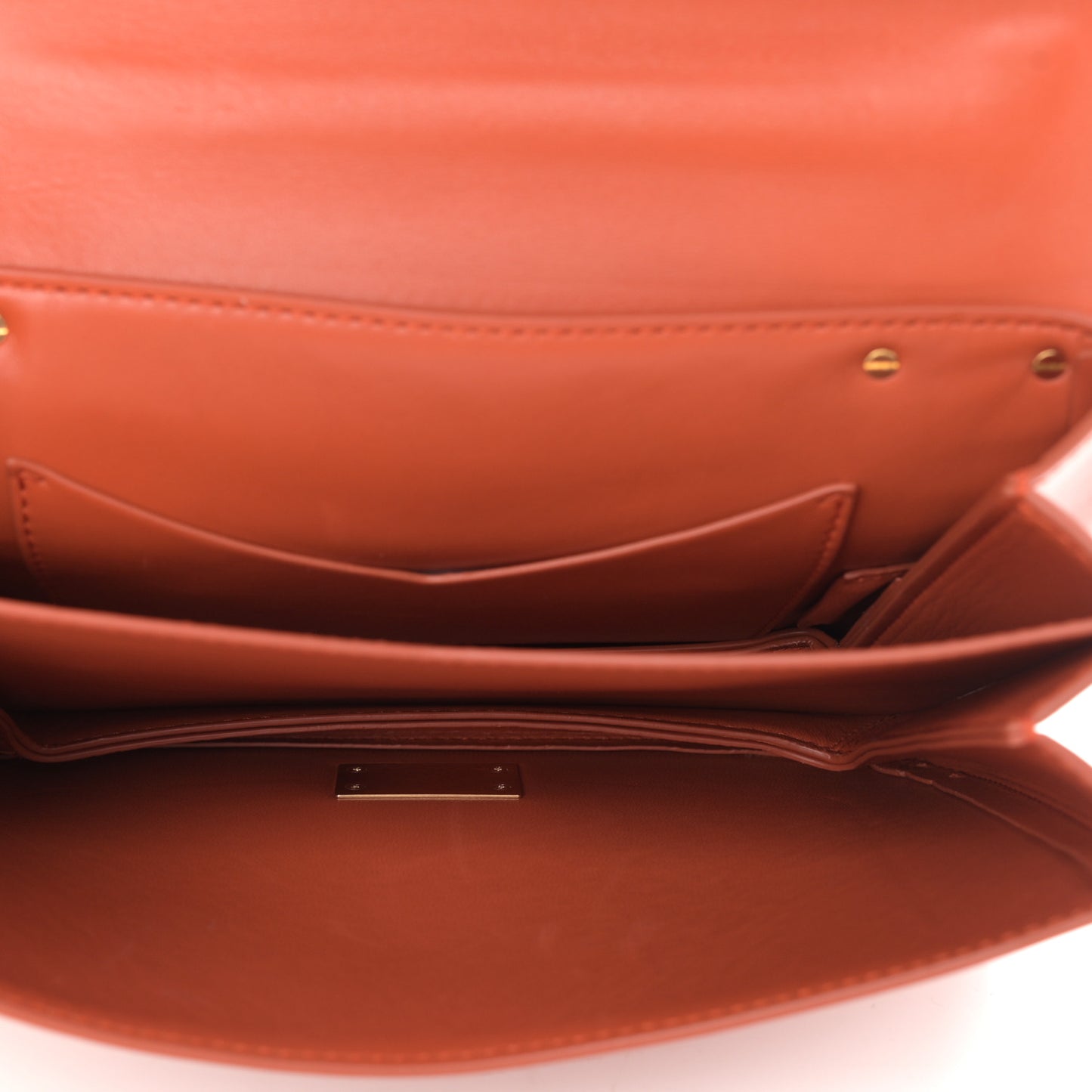 Calfskin Mount Envelope Bag Maple
