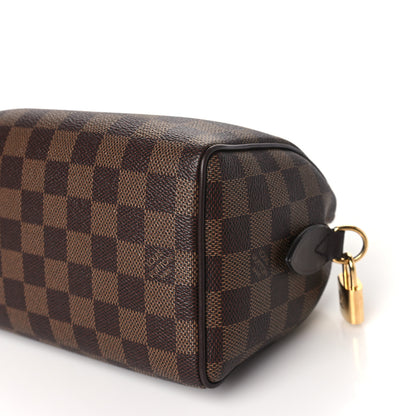 Louis Vuitton Damier Ebene Speedy Bandouliere 20 9 of 10