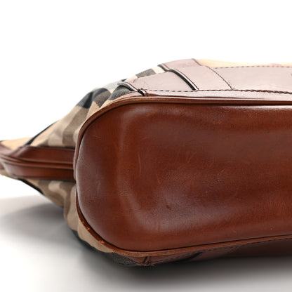 Burberry House Check Tote Dark Tan 9 of 31