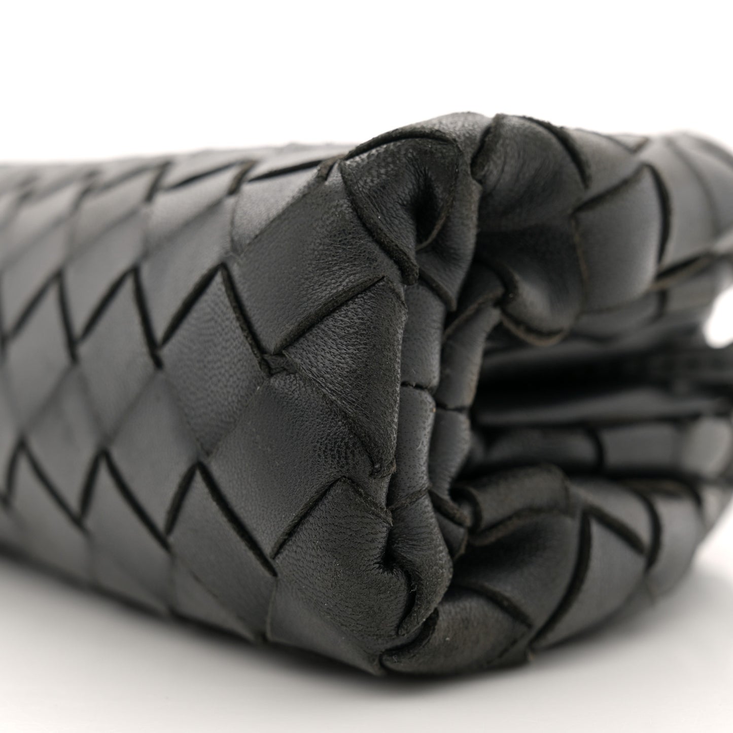 Nappa Intrecciato The Mini Pouch Black