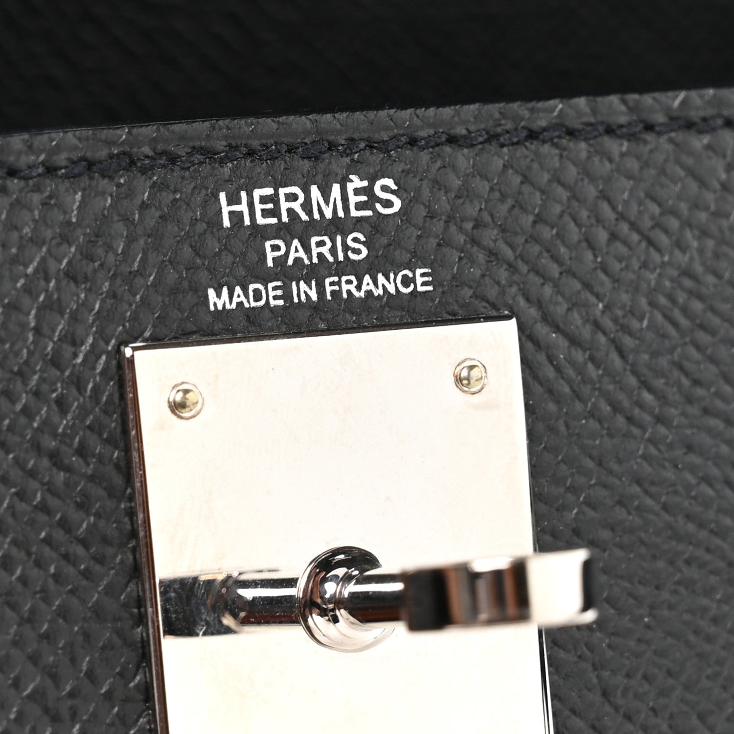 Hermes Epsom Kelly Sellier 28 Black 6 of 11