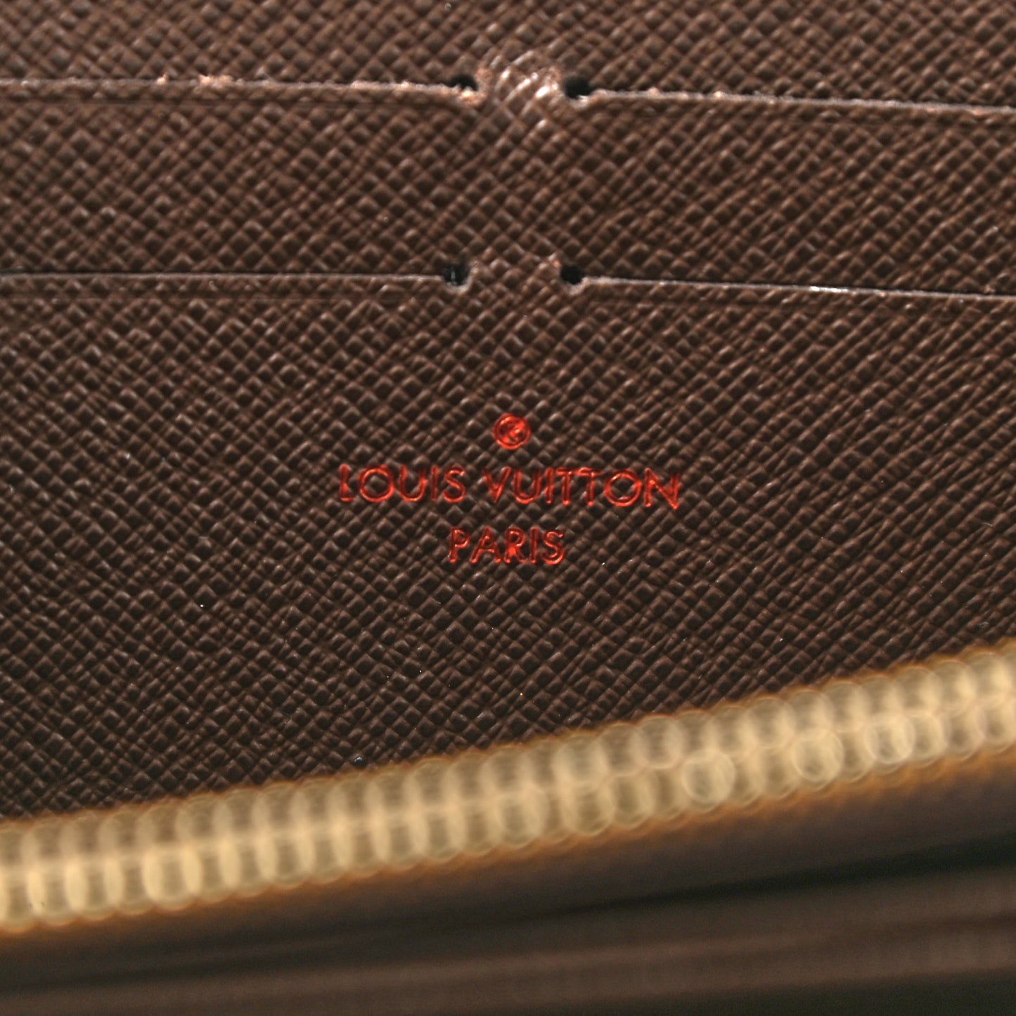 Damier Ebene Zippy Wallet