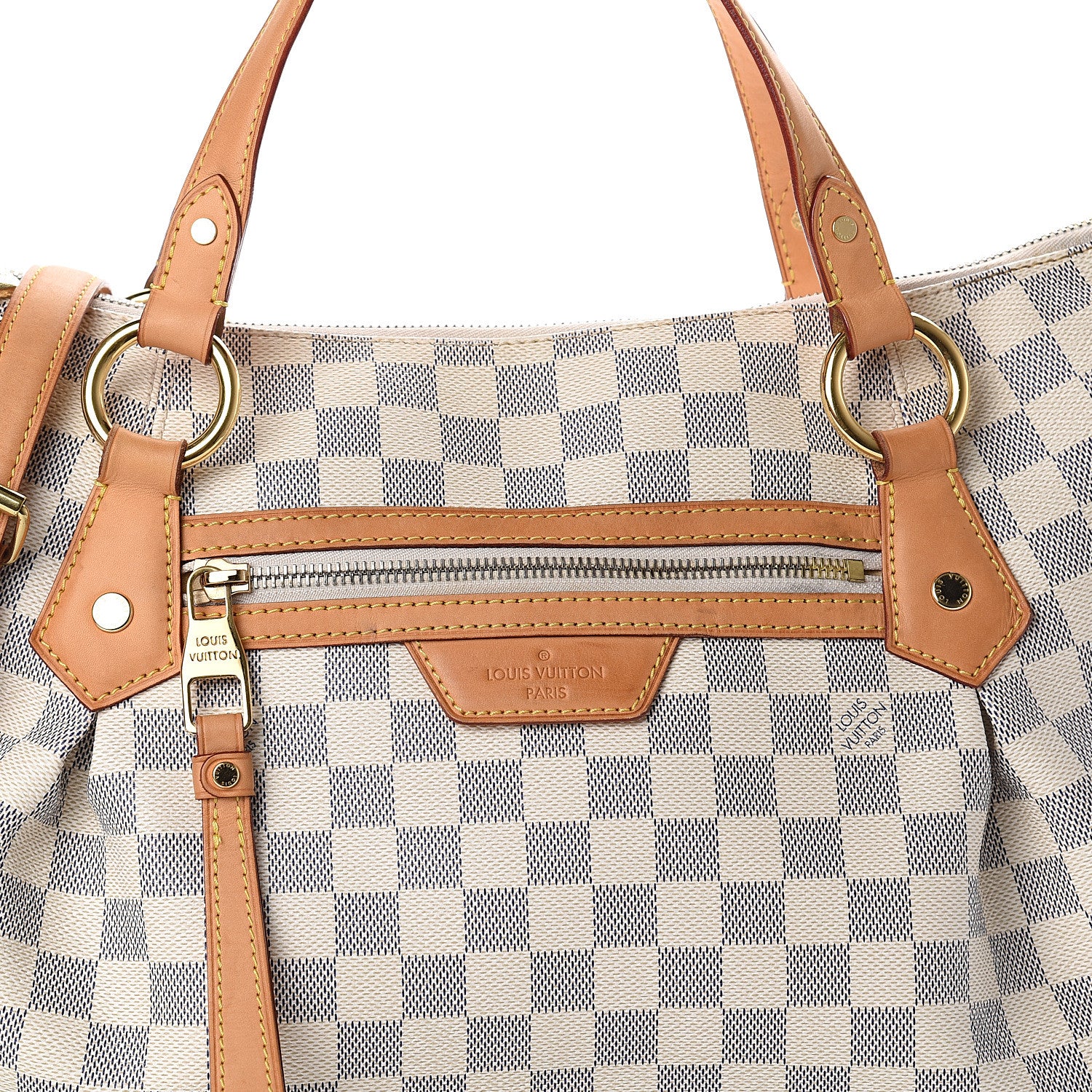 Louis Vuitton Damier Azur Evora MM 7 of 9