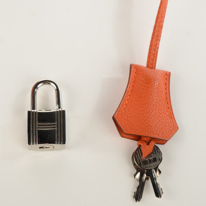 Hermes Togo Kelly Retourne 40 Orange 16 of 20