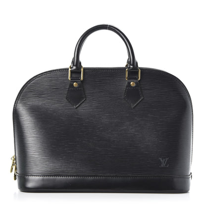 Louis Vuitton Epi Alma PM Black 1 of 9
