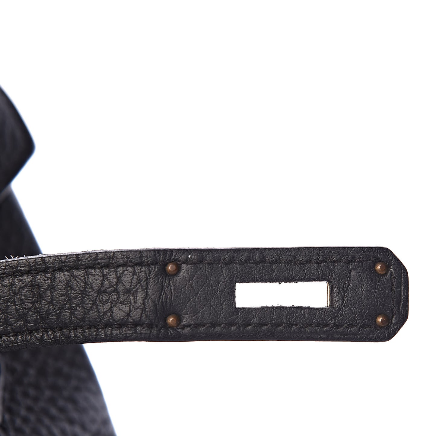 Taurillon Clemence Birkin 35 Black