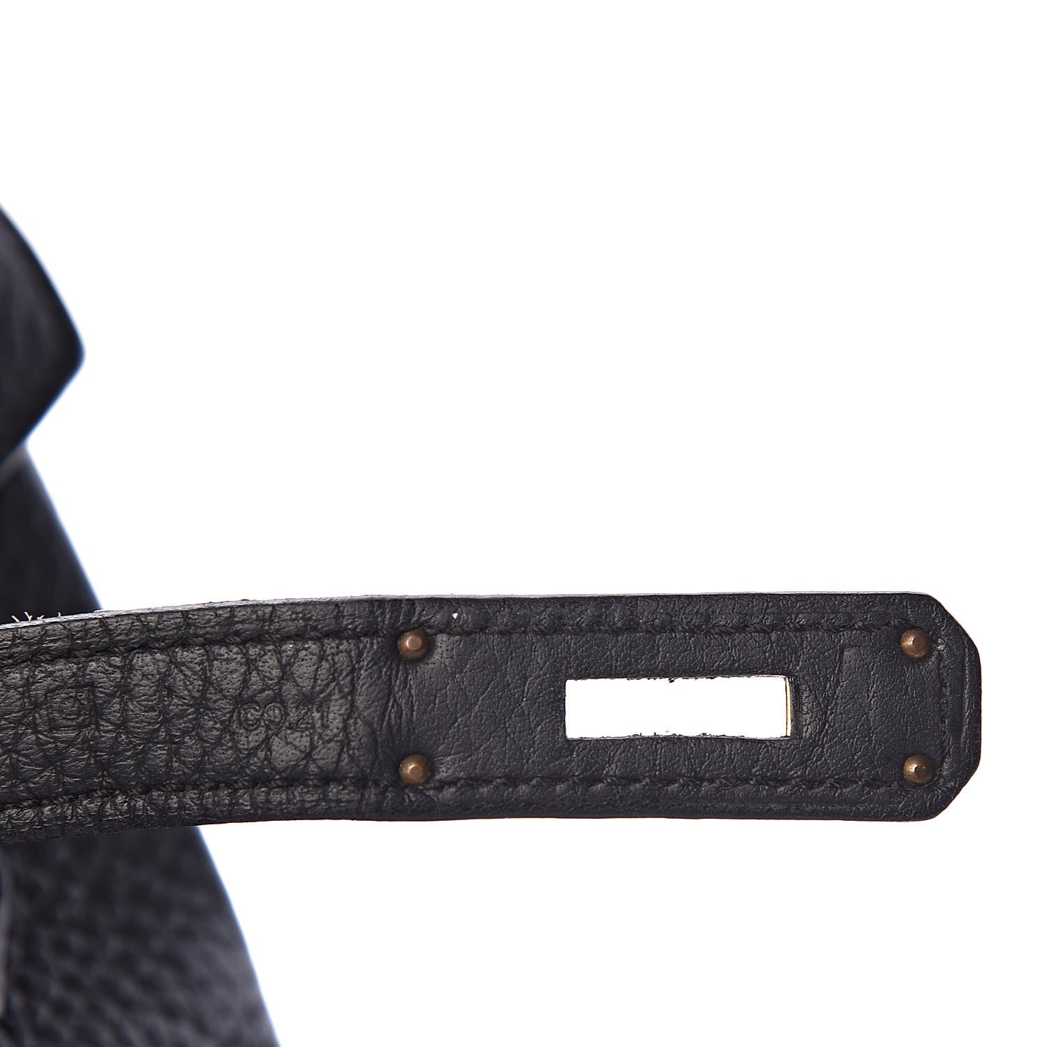 Hermes Taurillon Clemence Birkin 35 Black 7 of 12