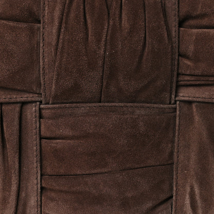 Bottega Veneta Suede Foulard Intrecciato Small Arco Tote Brownie 8 of 12