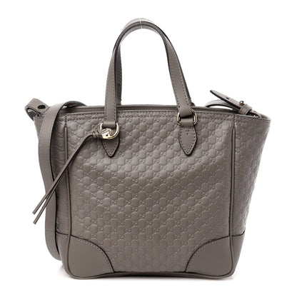 Gucci Microguccissima Small Bree Tote Graphite 1 of 10