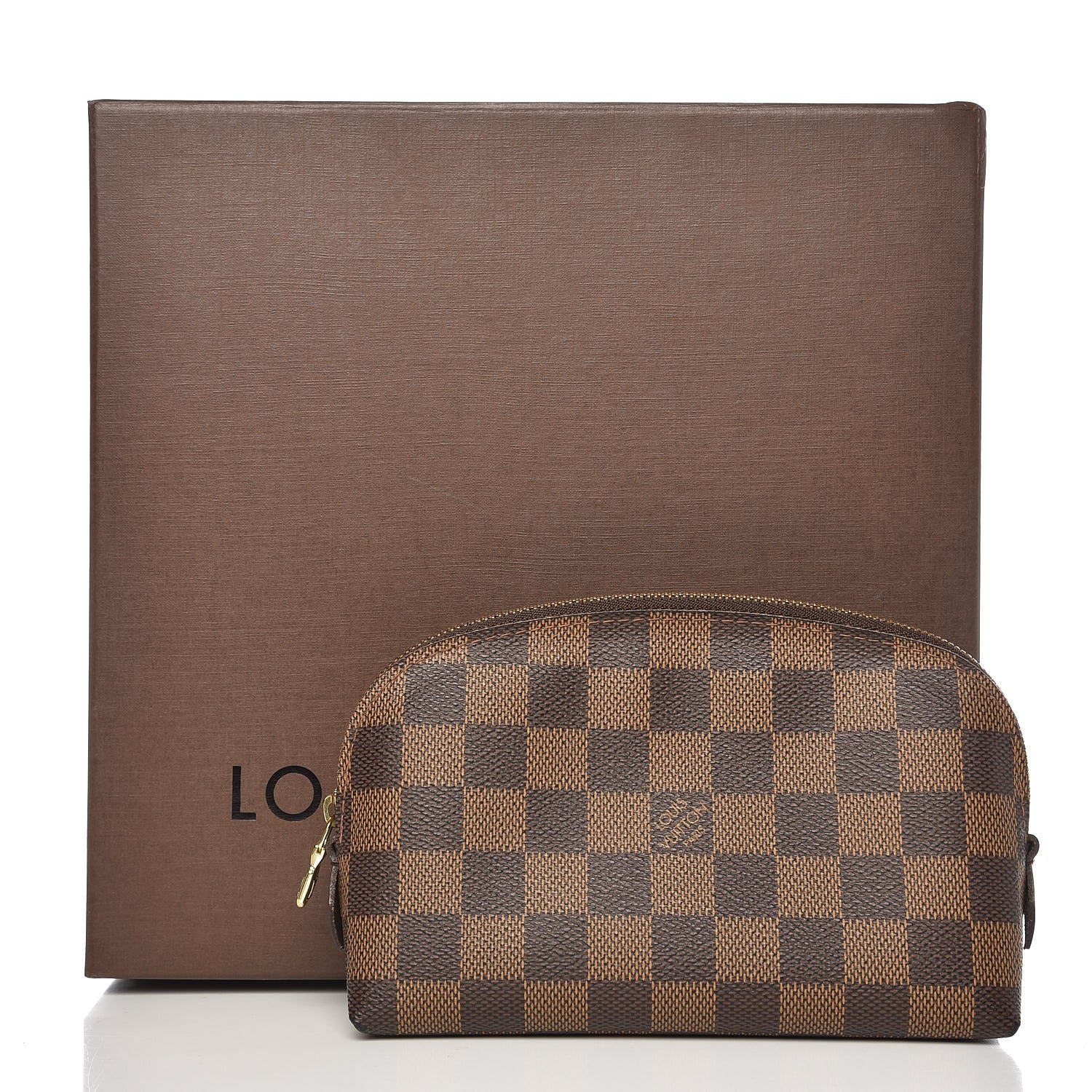 Louis Vuitton Damier Ebene Cosmetic Pouch 13 of 13