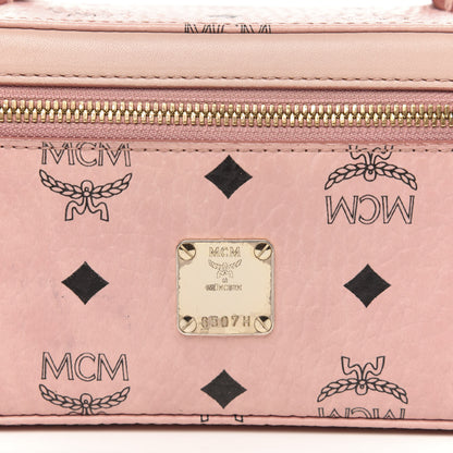 MCM Visetos Vanity Case Soft Pink 10 of 11