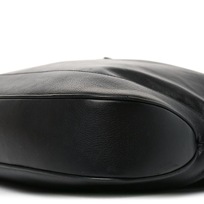 Gucci Calfskin Large Jackie 1961 Shoulder Bag Black 8 of 8
