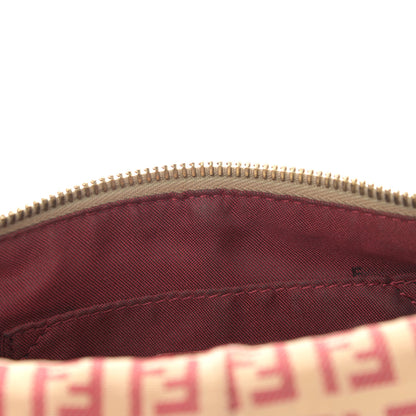 Fendi Zucchino Vitello Hobo Beige Rosso 11 of 11