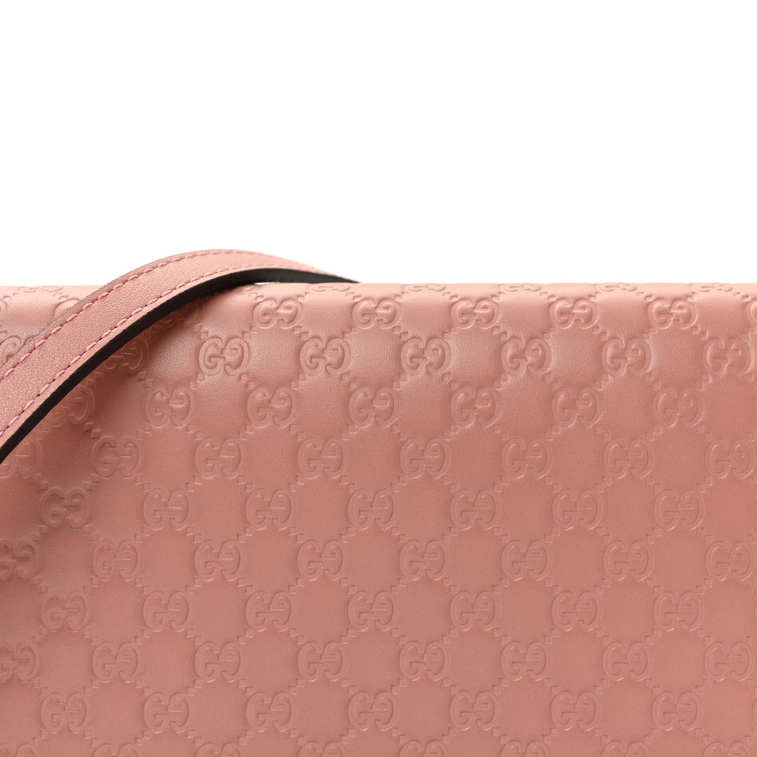 Gucci Microguccissima Crossbody Wallet Soft Pink 7 of 9