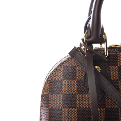 Louis Vuitton Damier Ebene Alma BB 8 of 10