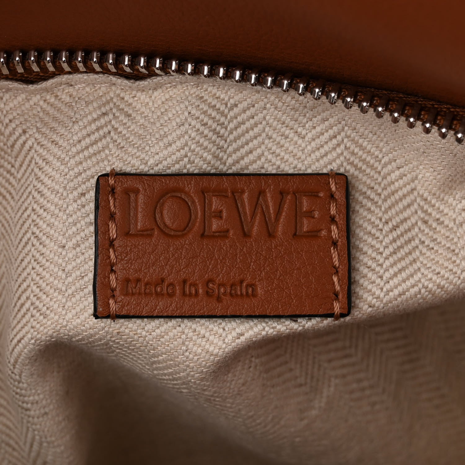 Loewe Calfskin Small Puzzle Bag Tan 6 of 10