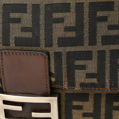 Fendi Zucca Big Forever Mama Baguette Tobacco 10 of 11