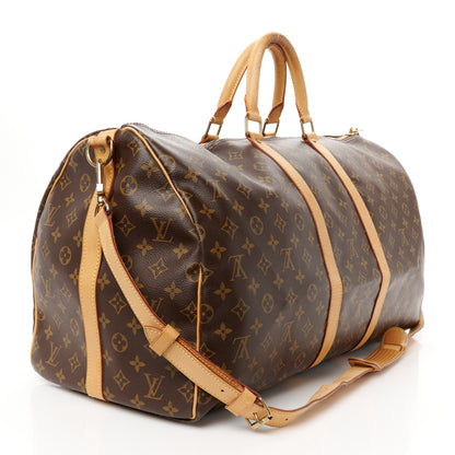 Louis Vuitton Monogram Keepall Bandouliere 55 2 of 12