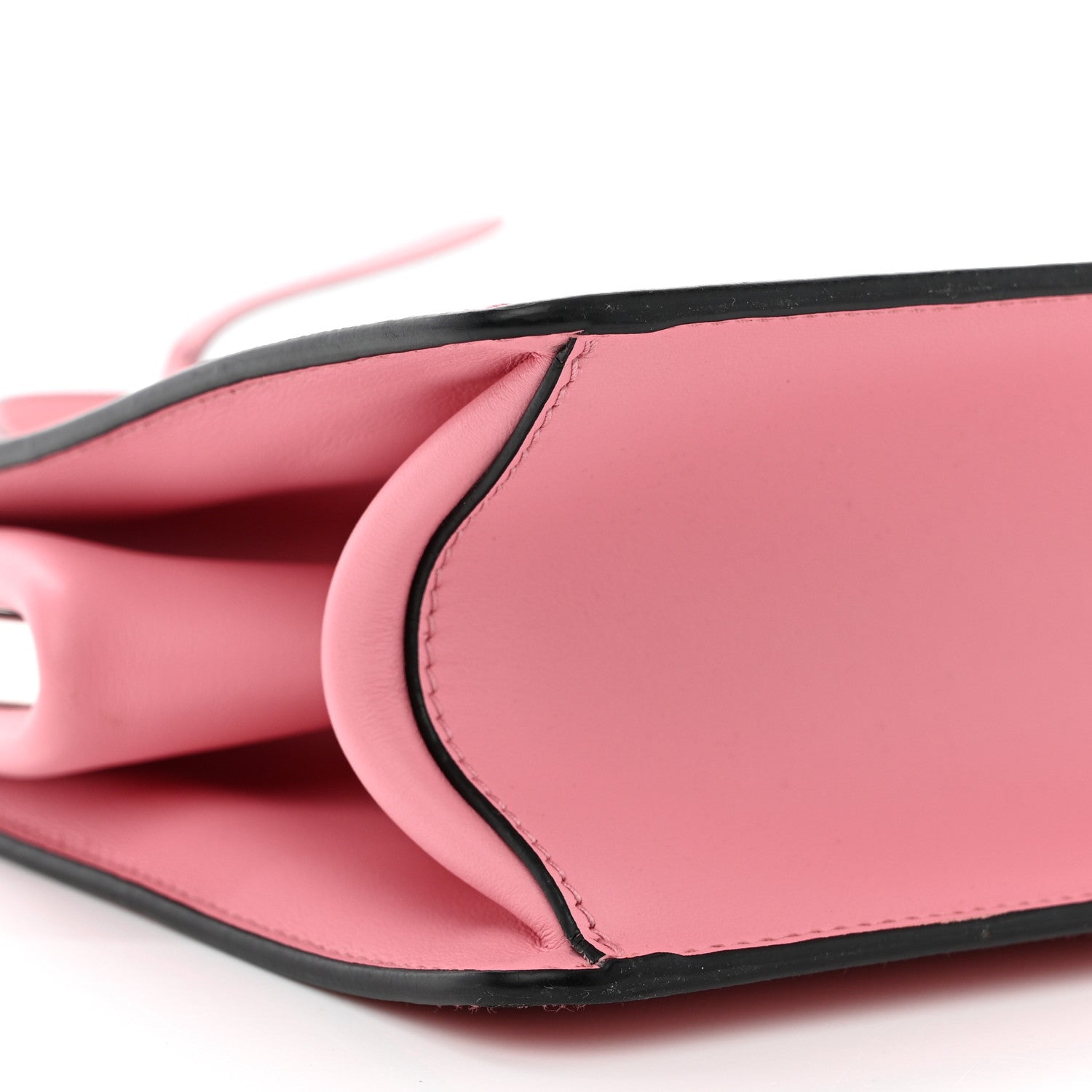Prada Saffiano City Calf Light Frame Bag Pink 9 of 12