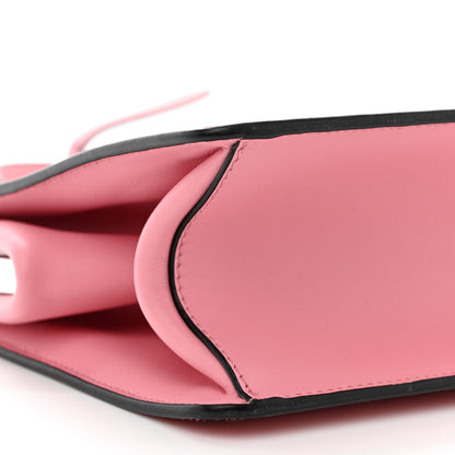 Prada Saffiano City Calf Light Frame Bag Pink 9 of 12