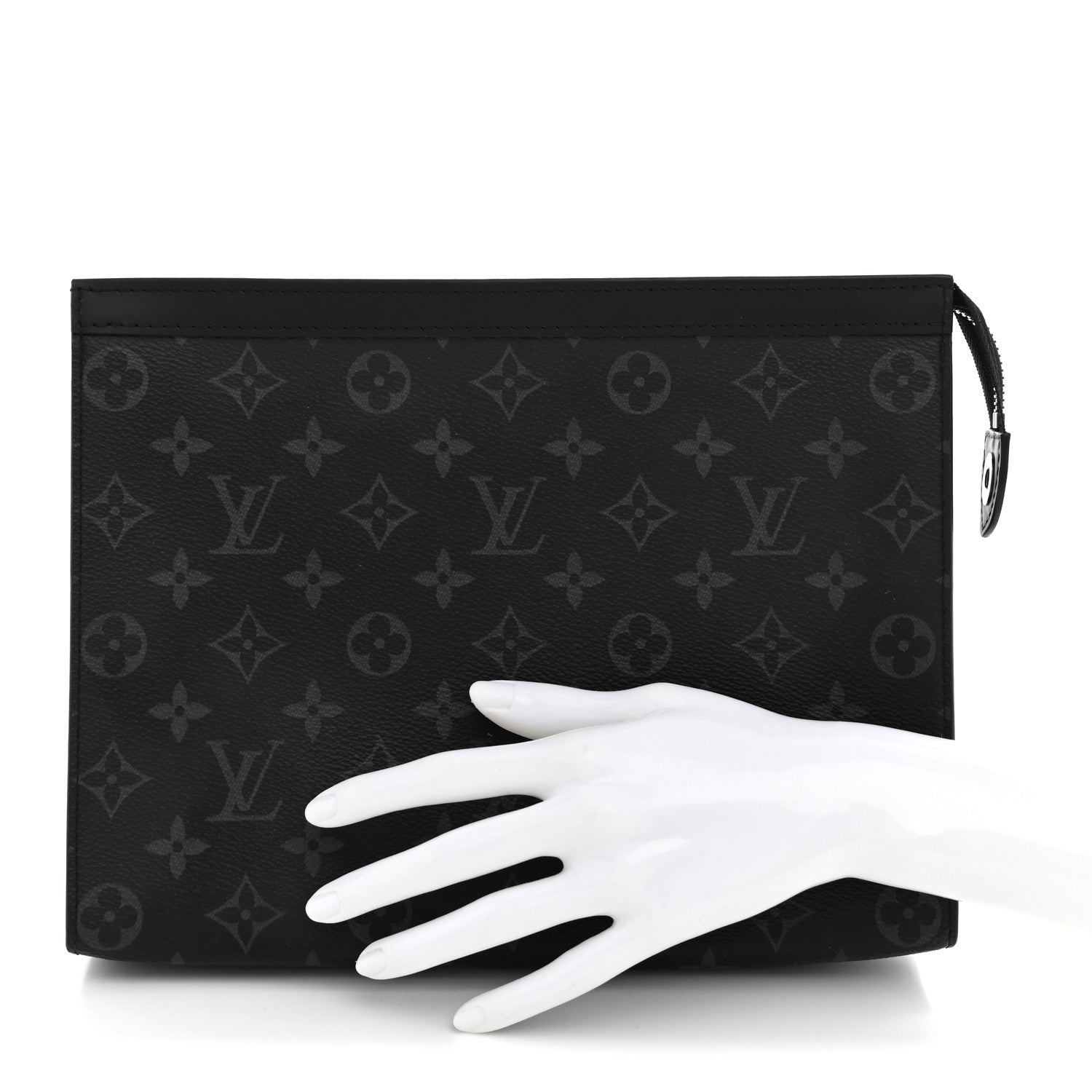 Louis Vuitton Monogram Eclipse Pochette Voyage MM 2 of 7