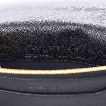 Balenciaga Chevre Gold Metallic Edge Hardware Wallet On Chain Black 7 of 10