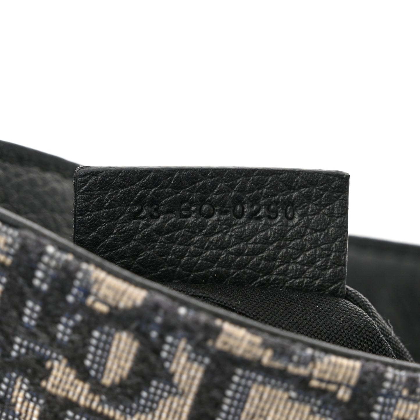 Oblique Saddle Messenger Pouch Beige Black