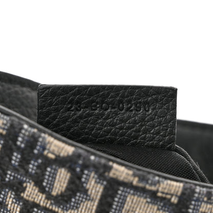 Christian Dior Oblique Saddle Messenger Pouch Beige Black 7 of 10