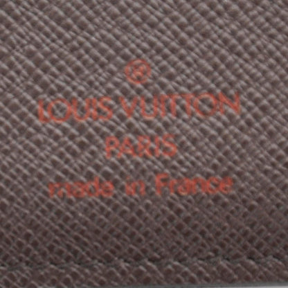 Louis Vuitton Damier Ebene Porte Valeurs Organizer Wallet 6 of 7
