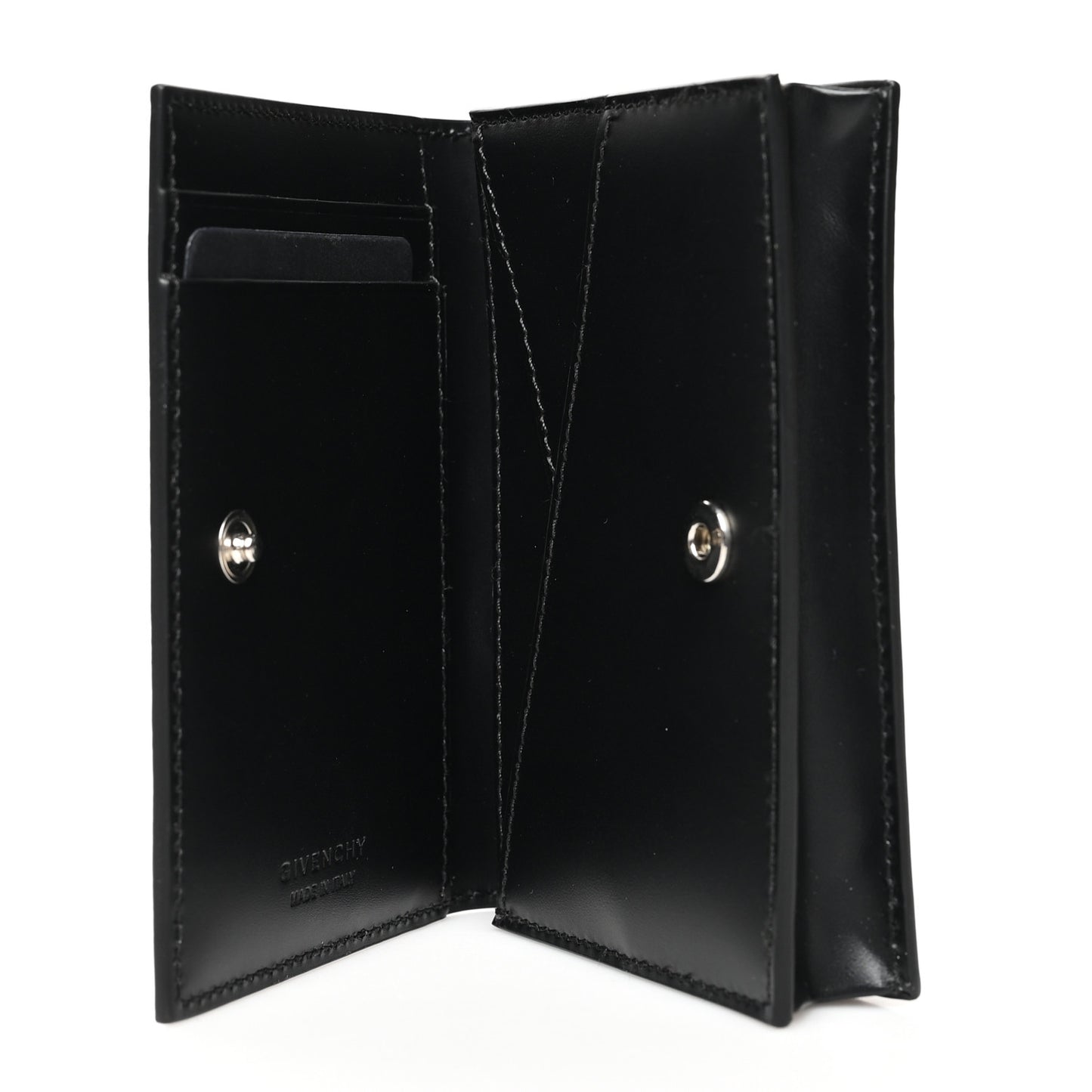 Calfskin Camo Print Bi-Fold Wallet Multicolor