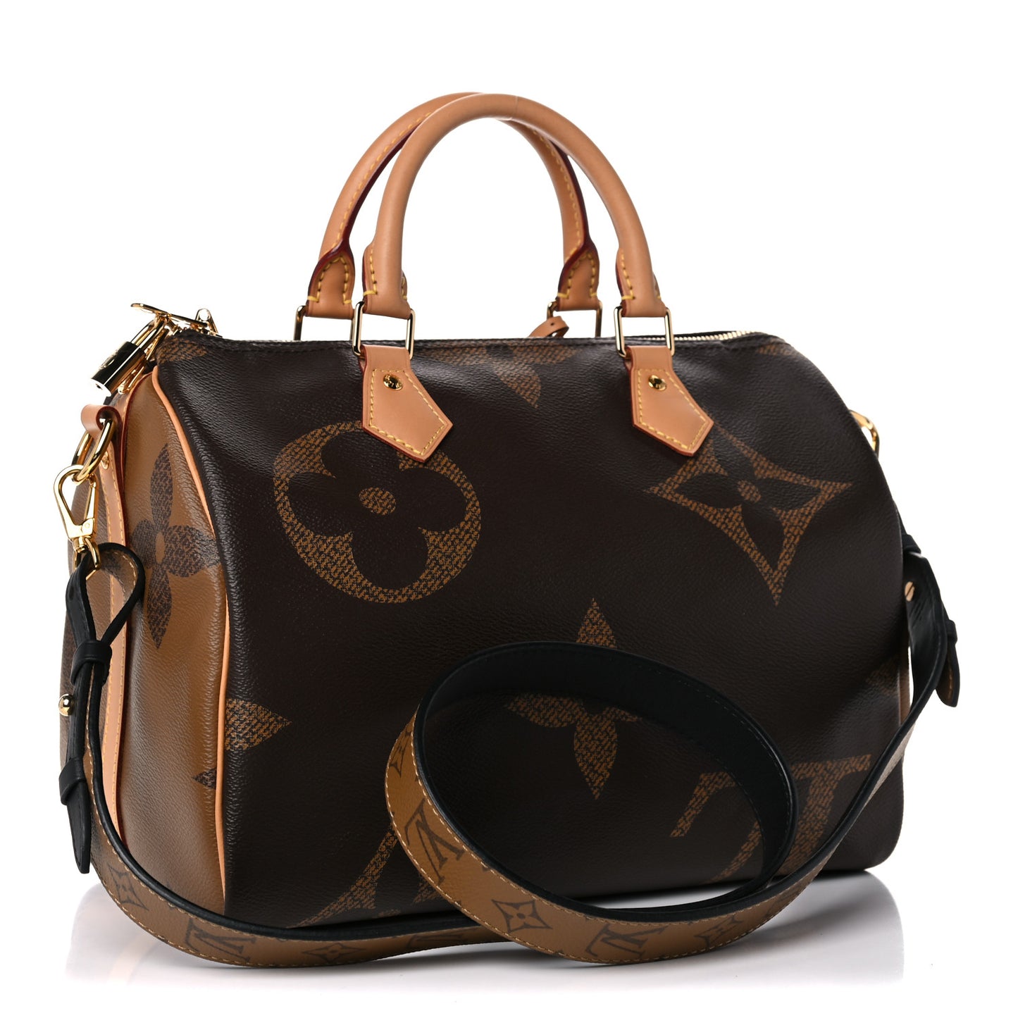 Reverse Monogram Giant Speedy Bandouliere 30