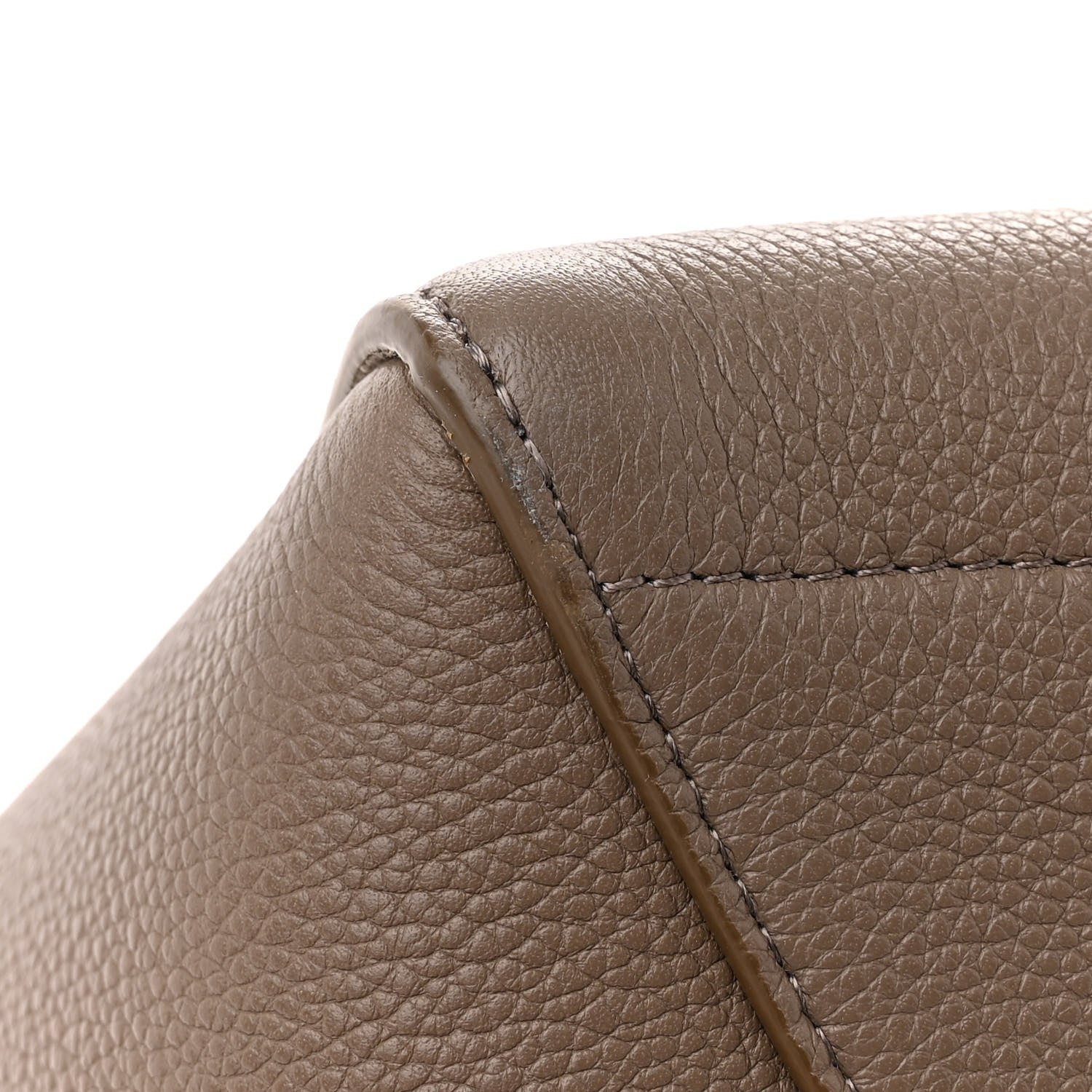 Celine Soft Grained Calfskin Sangle Bucket Bag Taupe 14 of 14