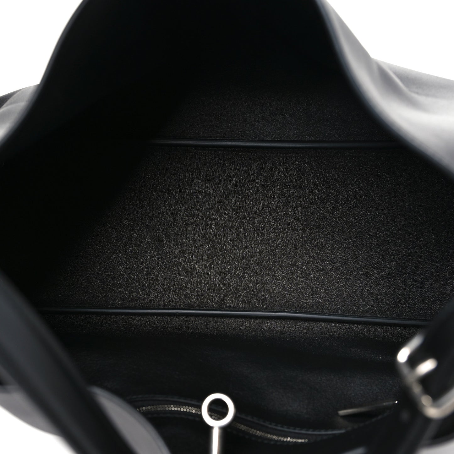 Smooth Calfskin Medium Bel Air Shoulder Bag Black