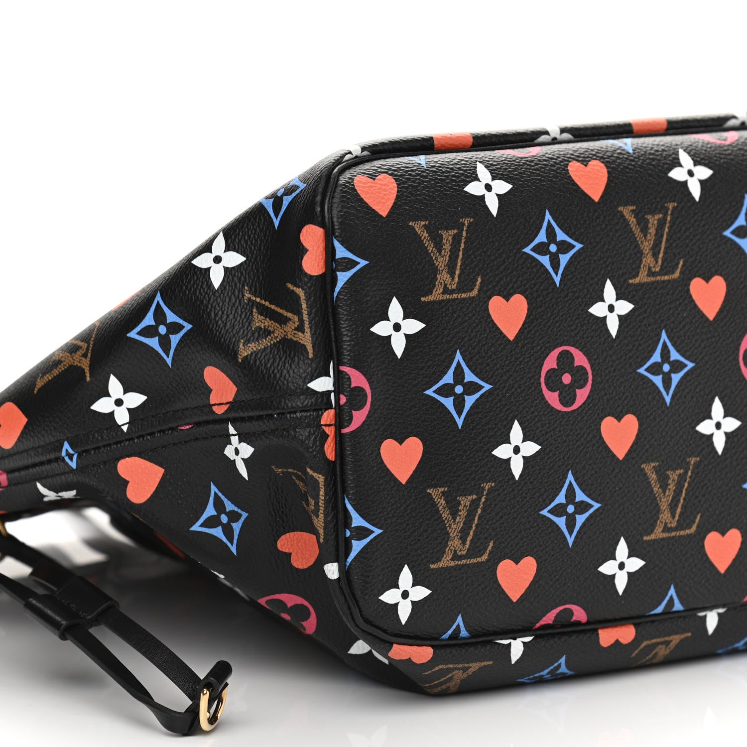 Louis Vuitton Game On Neverfull MM Black 9 of 11