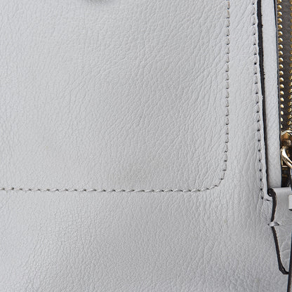 Chloe Suede Calfskin Mini Faye Backpack Airy Grey 7 of 10