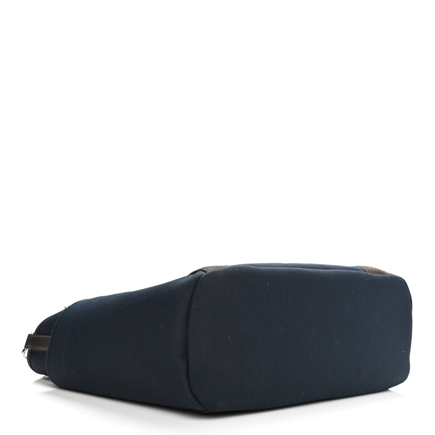 Hermes Toile Sac De Pansage Groom Bleu Navy Feu 5 of 13