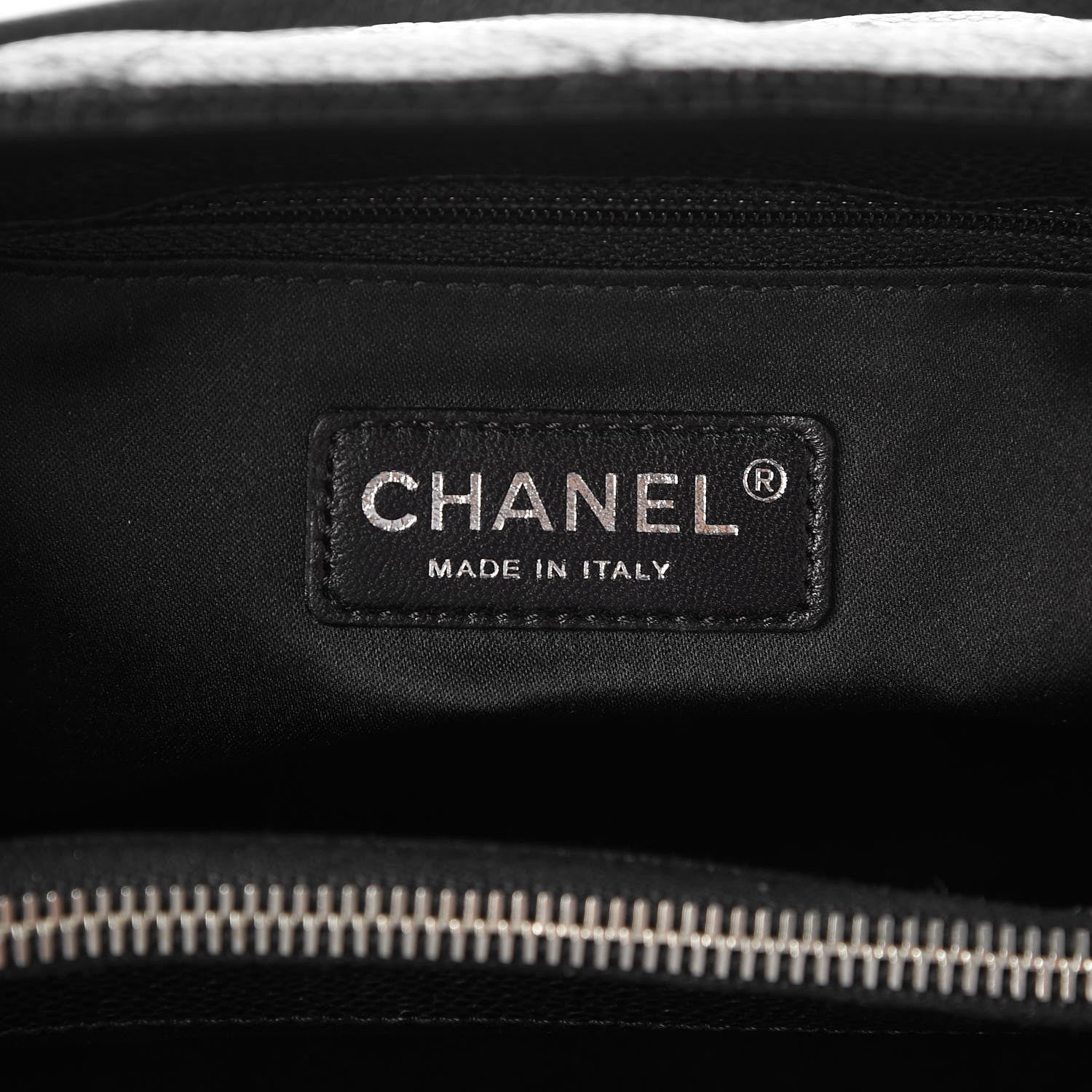 Chanel Caviar Quilted Grand Shopping Tote GST Black 6 of 8