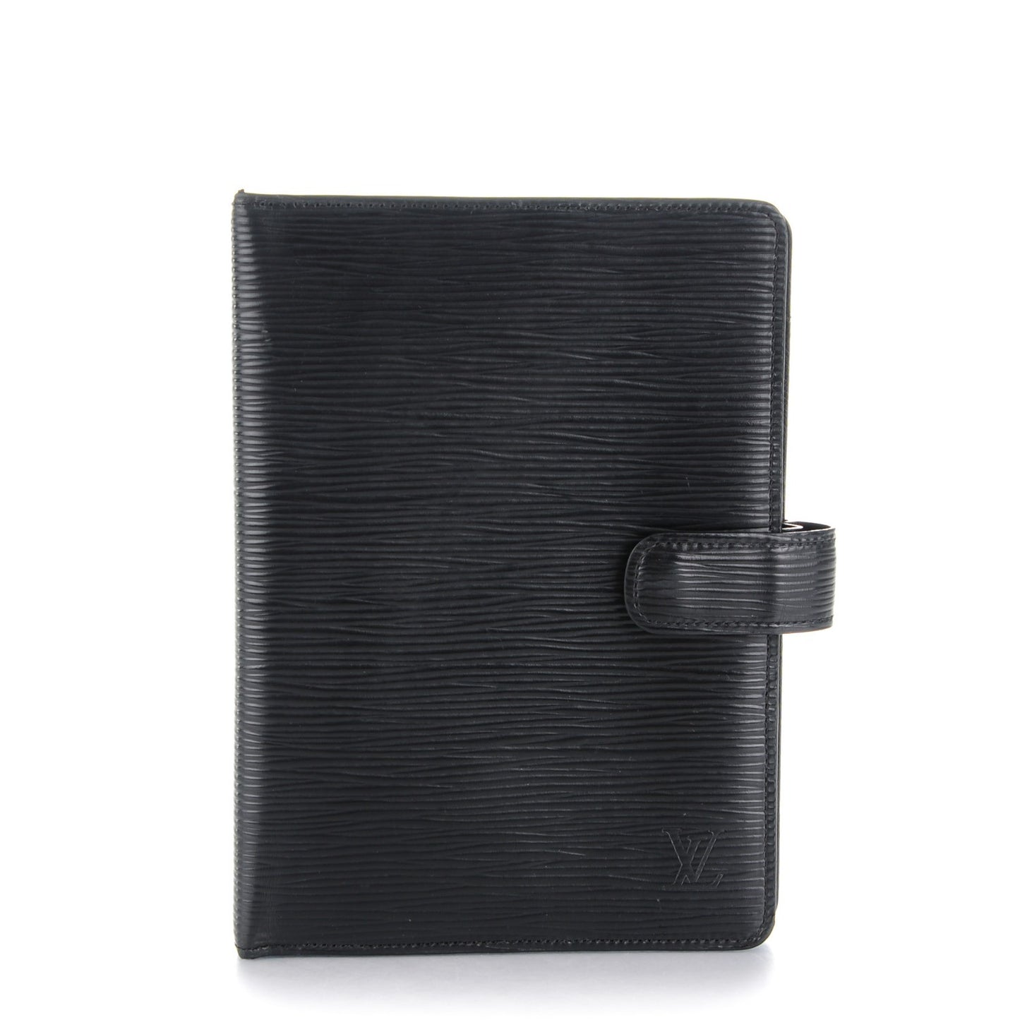 Epi Medium Ring Agenda Cover Black