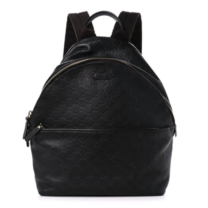 Gucci Guccissima Backpack Dark Brown 1 of 16