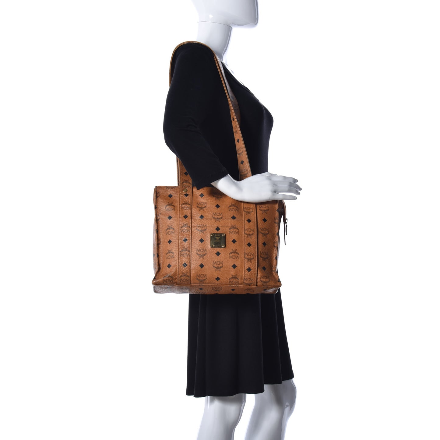 Visetos Shopper Tote Cognac