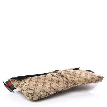 Gucci Monogram Web Belt Bag Dark Brown 4 of 10