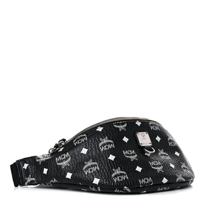 MCM Visetos Stark Belt Bag Black 4 of 13
